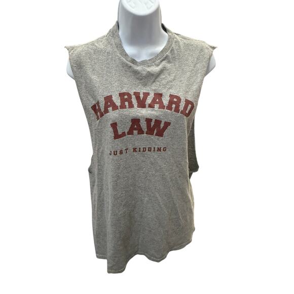 Harvard Other - Harvard Law Alumni Just Kidding M Sleeveless Graphic T-shirt